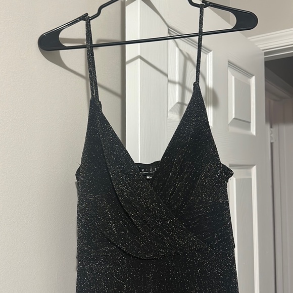Black sparkly jumpsuit - Picture 3 of 4